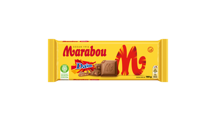 Marabou Mjölkchoklad Daim 160g