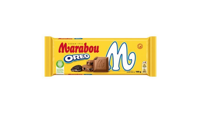 Marabou Mjölkchoklad Med Oreo 160g