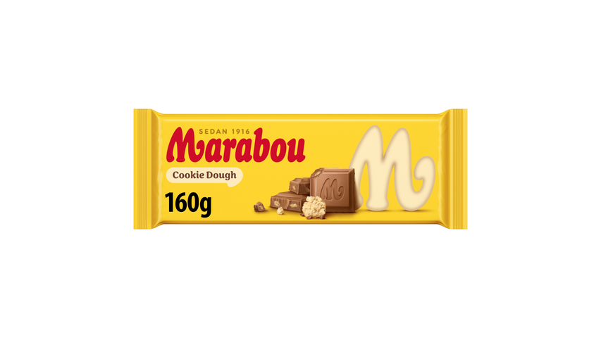 Marabou Milk Chocolate Cookie Dough 160g
