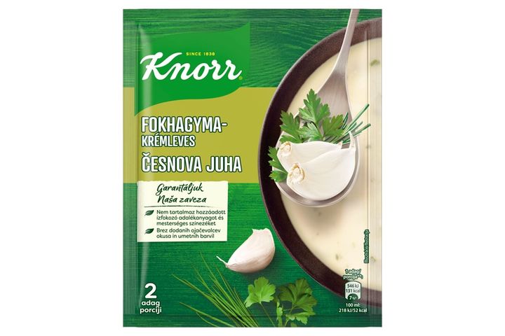 Knorr fokhagymakrémleves 61 g