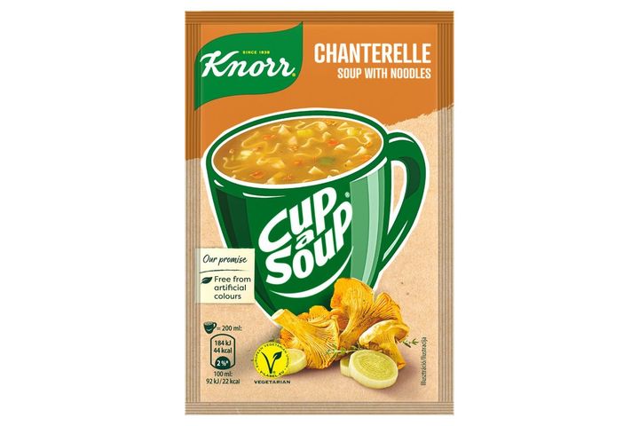 Knorr Cup a Soup instant rókagombakrémleves tésztával 13 g