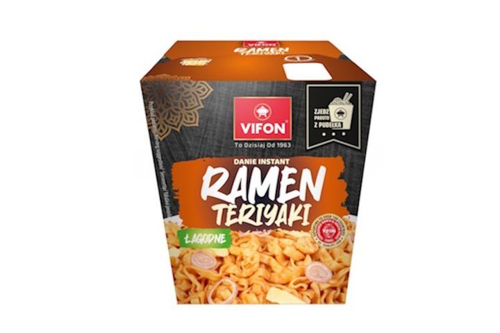 Vifon Ramen Teriyaki csirke ízesítésű gyorstészta 85 g