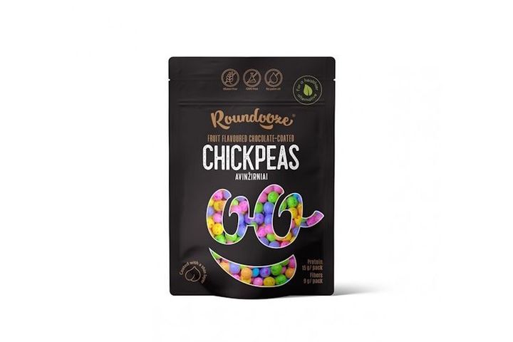 ROUNDOOZE csicseriborsó gyümölcsös-csokoládés150g