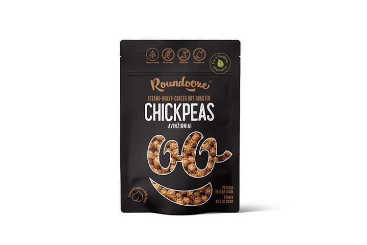 ROUNDOOZE chickpeas honey-sesame 120g