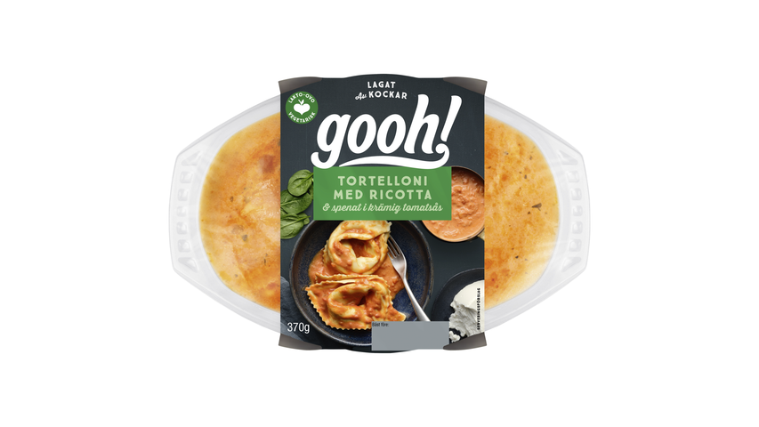 Gooh Tortelloni Ricotta/Spenat 370G