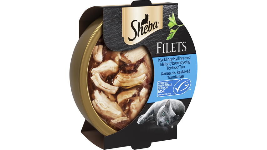 Sheba Filet Kyllling & Tunfisk | 60g