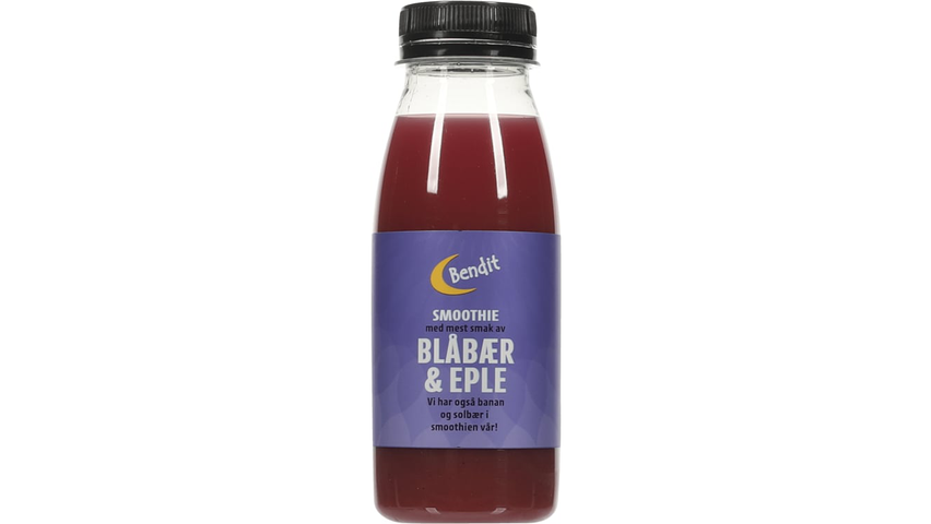 Bendit Smoothie Blåbær & Eple | 250ml
