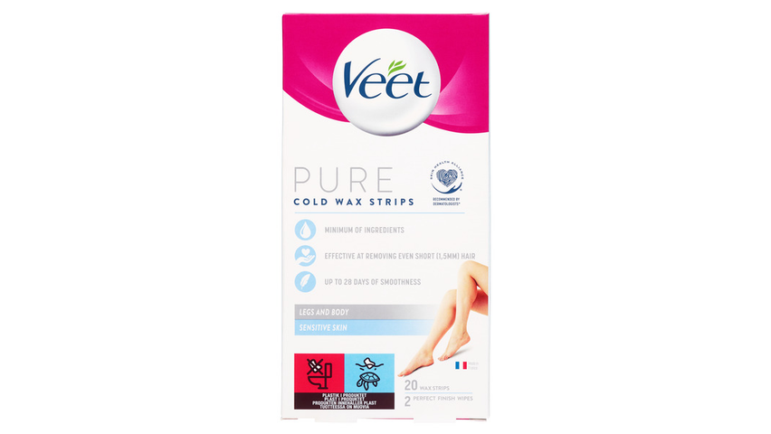 Veet Hårfjerning Wax Strips Body Sensi | 20stk