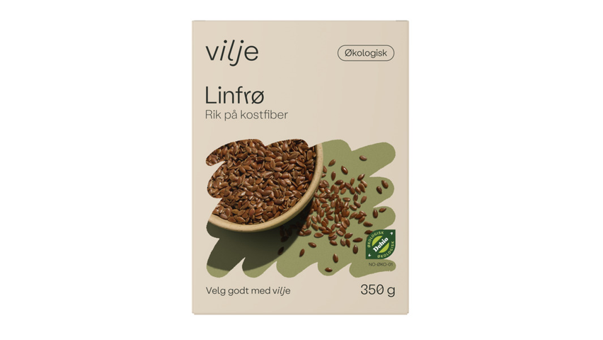 Vilje Linfrø Økologisk | 350g