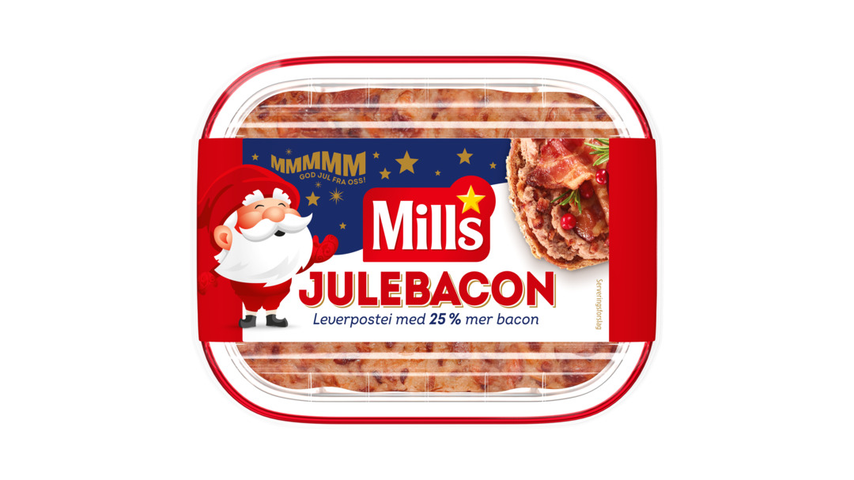 Mills Julepostei Bacon | 185g
