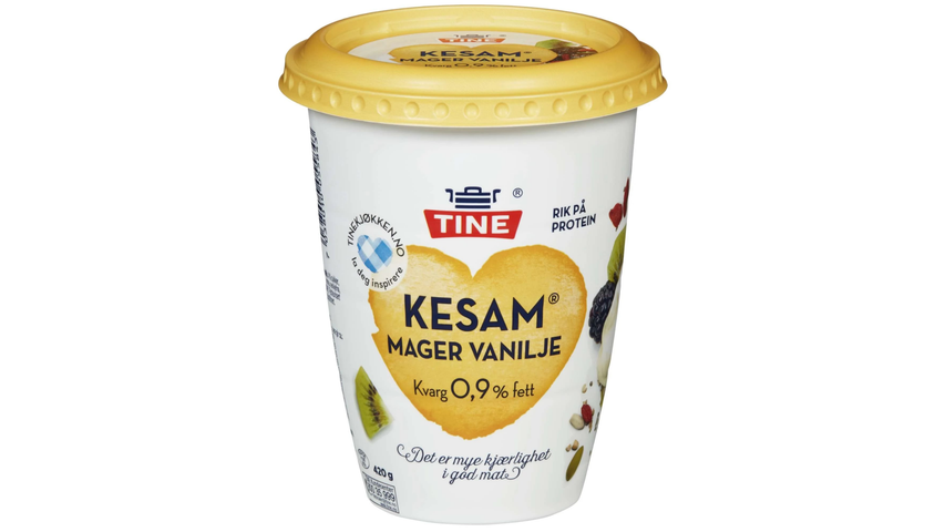 TINE Kesam Mager Vanilje | 420g