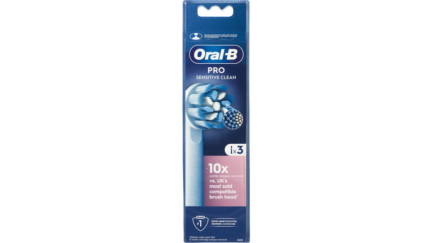 Oral-B Eltandborste Sens Clean 3-p