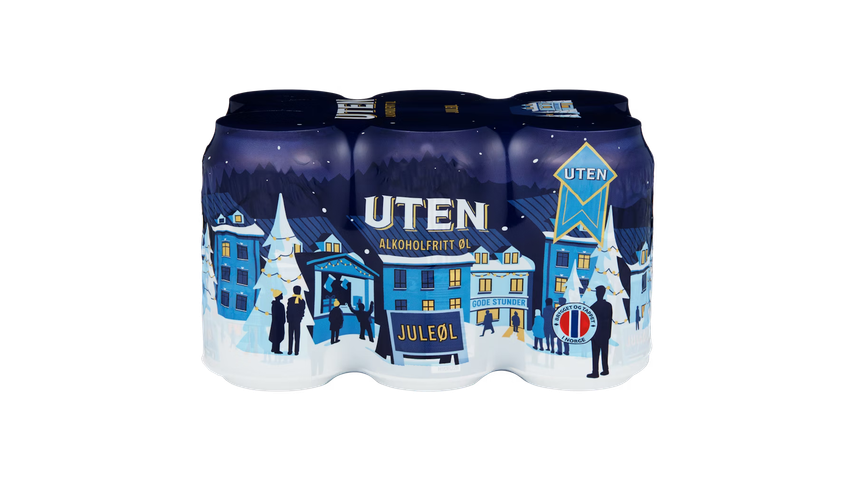 Aas uten Juleøl | 6 x 0.33l