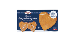 Berthas Pepperkakehjerter Store | 10stk