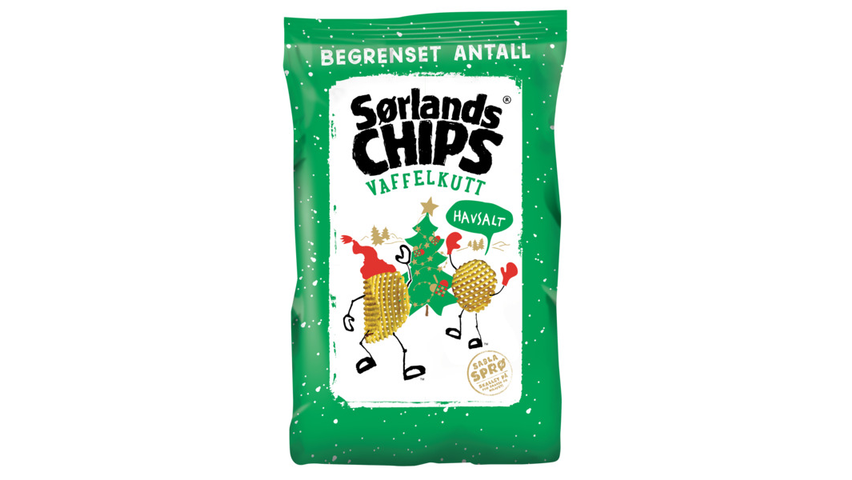 Sørlandschips Vaffelchips | 180g