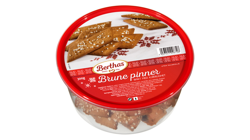 Berthas Brune Pinner | 300g