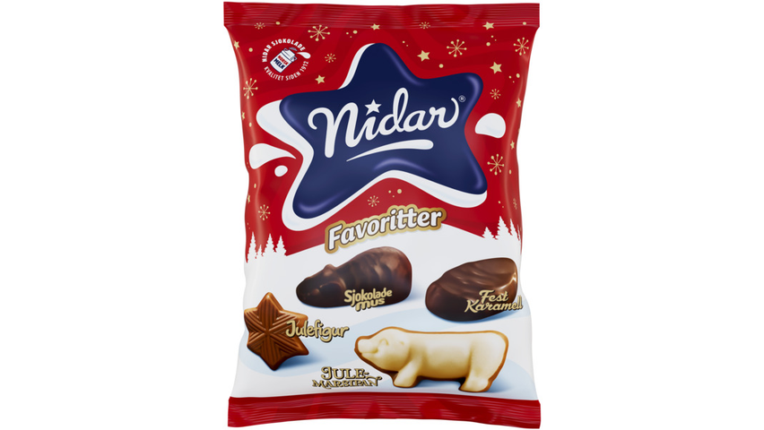 Nidar Favoritter Jul | 225g