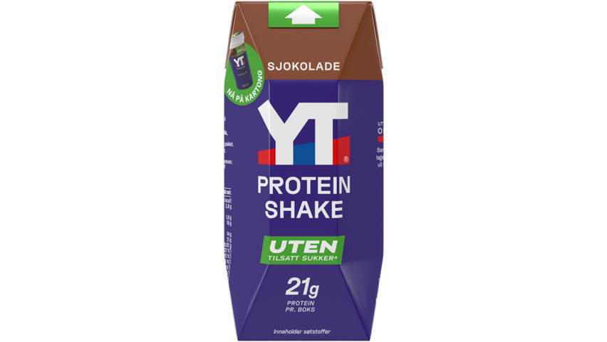 YT® Proteinshake Sjokolade | 285ml