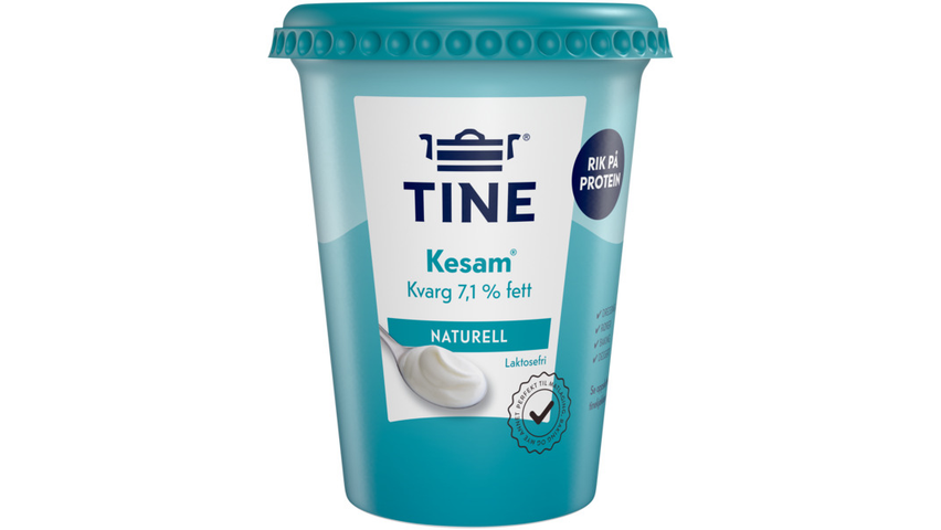 TINE Kesam Naturell Laktosefri | 420g