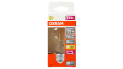 Osram Lyspære Led Cl A | 25 klar dim 827 E27