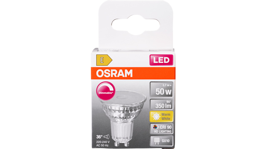 Osram Led Spot Par16 | 50 dim 927 Gu10