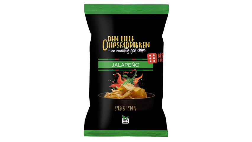 Chipsfabrikken Original Chips Jalapeno | 150g