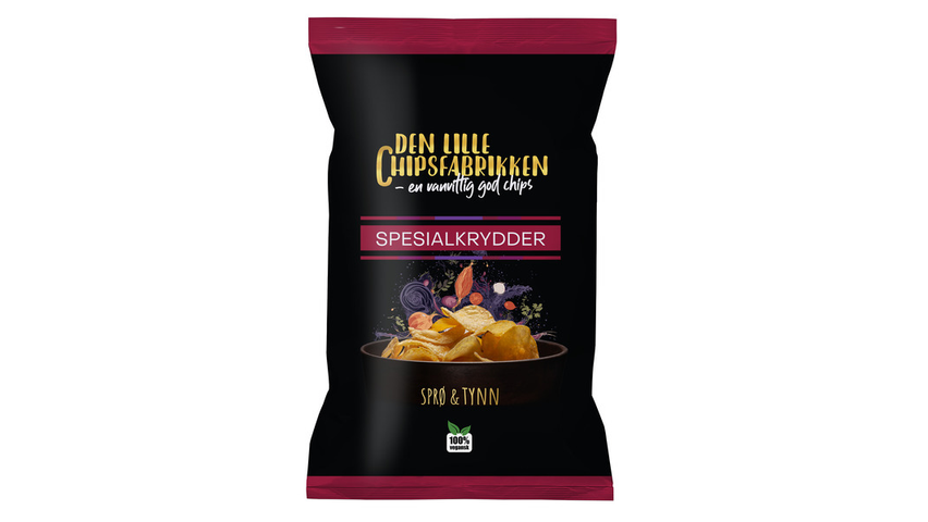 Chipsfabrikken Original Chips Krydder | 150g