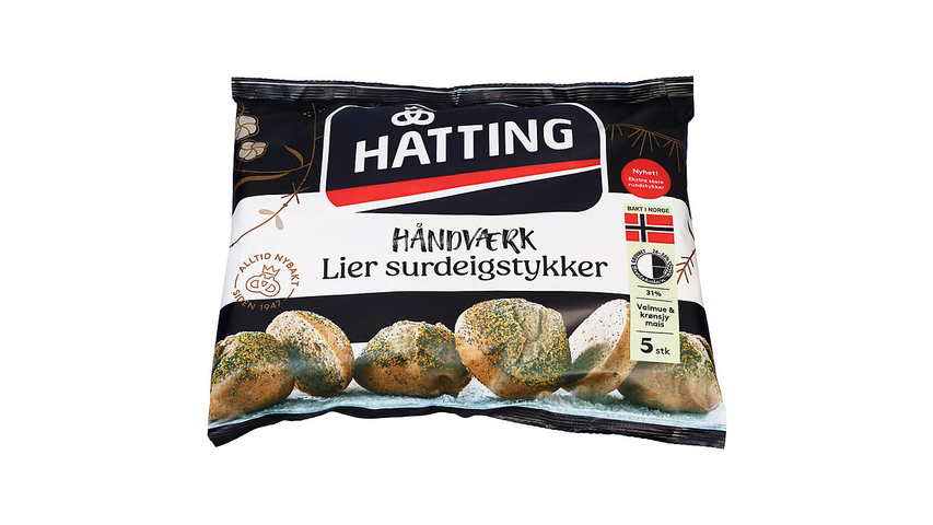 Hatting Lier Surdeigstykke | 5 x 450g
