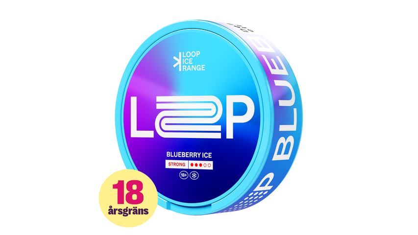 Loop Blueberry Ice Strong 1st