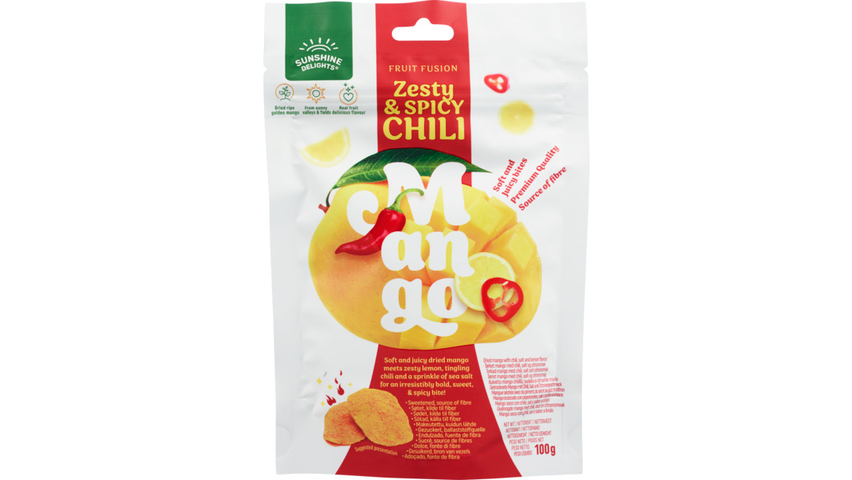 Sunshine Delights Mango m/ Chili | 100g