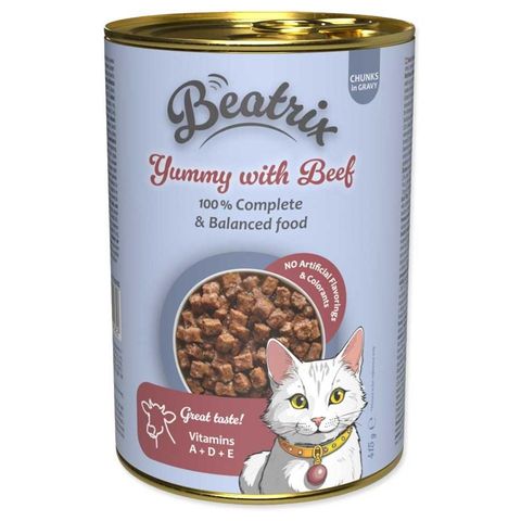 Beatrix Adult with beef canned | 415 g