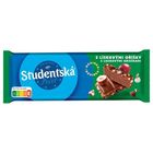 Orion Studentská pečeť Čokoláda mléčná s kousky lískových oříšků | 90 g