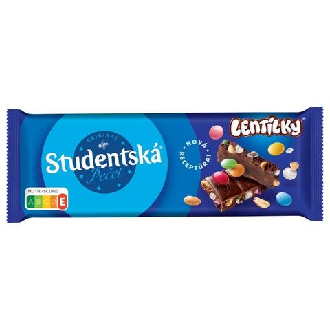 Orion Studentská pečeť Čokoláda mléčná s lentilkami | 90 g