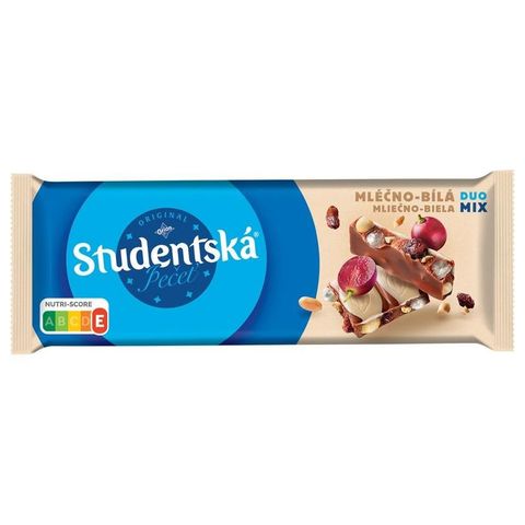 Orion Studentská pečeť Čokoláda Duo mix mléčno-bílá | 90 g