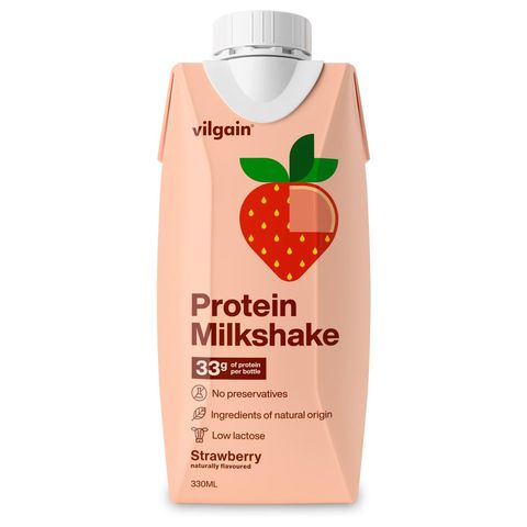 Vilgain Protein Milkshake jahoda | 330 ml