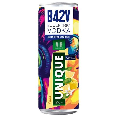 Blend 42 Vodka Air Unique Yuzu 5.5% can | 250 ml