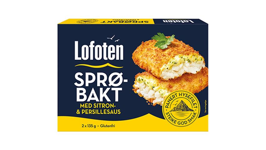 Lofoten Sprø Hyse Sitron/ Persille | 270g