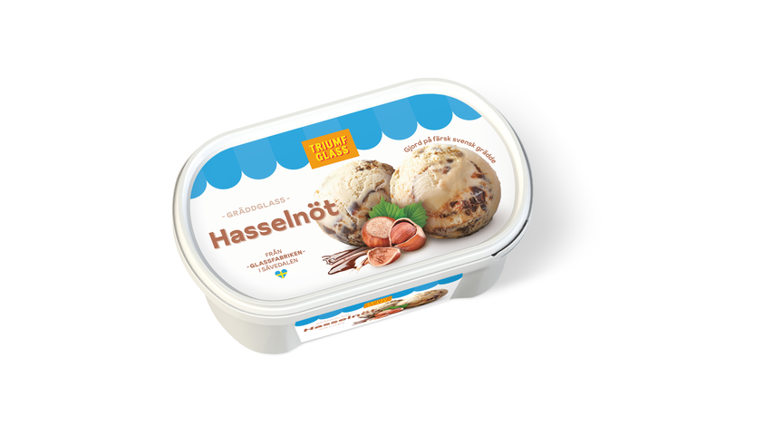 Triumf Glass Hasselnöt 500ml