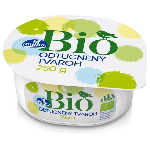 Milko Organic Fat-Free Cottage Cheese | 250 g