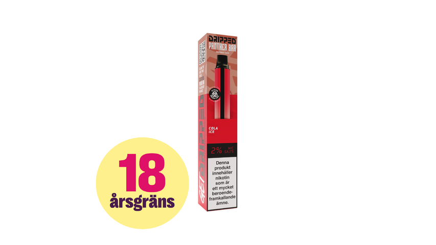 Dripped Panther Bar E-Cigg Cola Ice 20g