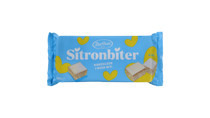 Berthas Kakebiter m/Sitronsmak | 150g