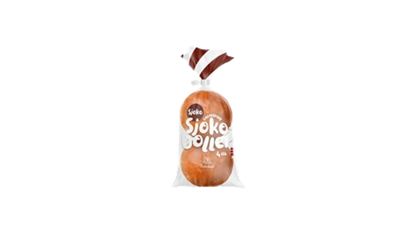 Bakehuset Sjokoladeboller 4stk | 280g