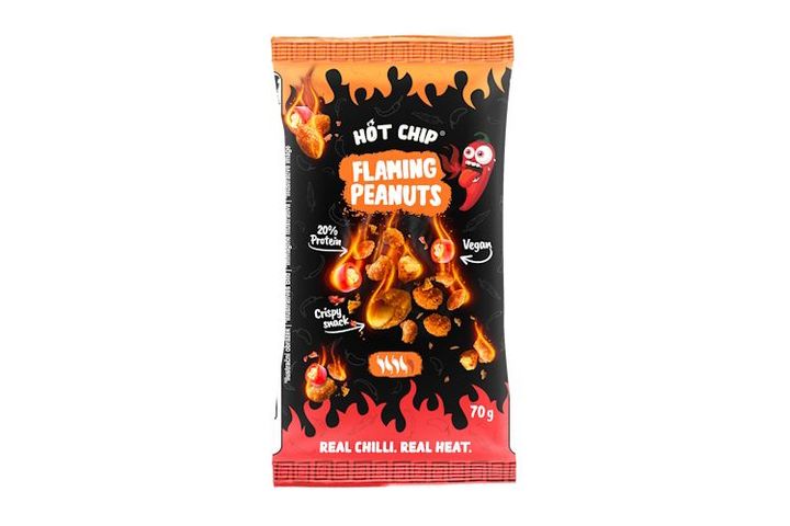 Hot Chip chilli peanuts 70 g