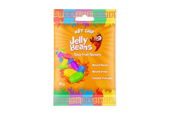 Hot Chip jelly beans spicy fruit flavours 60 g
