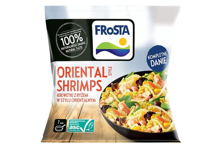 FRoSTA gyorsfagyasztott rák rizzsel orientális stílusban 400 g