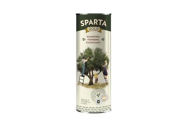 SPARTA Gold extra virgin olive oil 500ml TIN