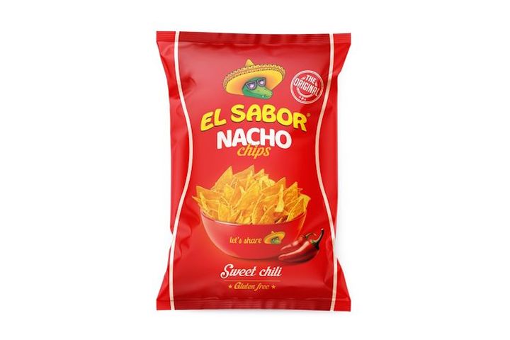 El Sabor nacho chips chili ízesítéssel 100 g