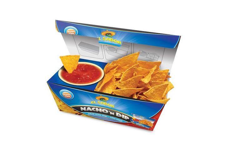El Sabor Nacho 'N Dip sós nacho chips és salsa szósz 175 g