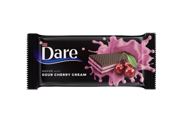 Dare cocoa wafer with sour cherry cream 66 g
