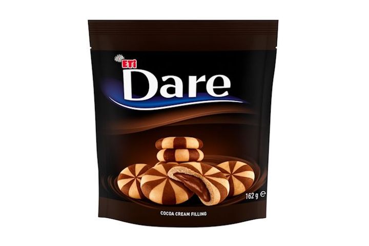 Dare kakaókrémes mozaik keksz 160 g